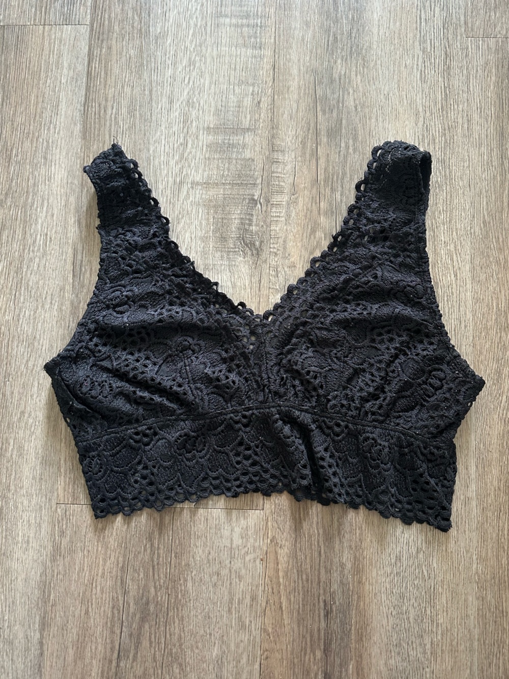 Altard State Intimates Black Lace Bralette